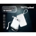 پاوربانک فست شارژ TSCO 10000mAh مدل TP 1010W 22.5W - سفید - تصویر 7