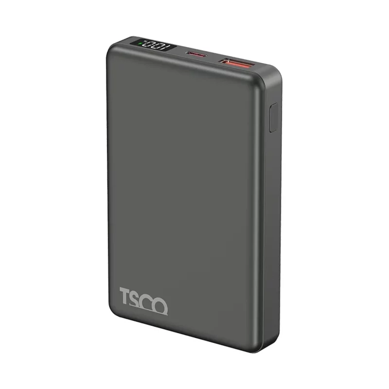 پاوربانک فست شارژ TSCO 10000mAh مدل TP 1008W 22.5W - مشکی - تصویر 2