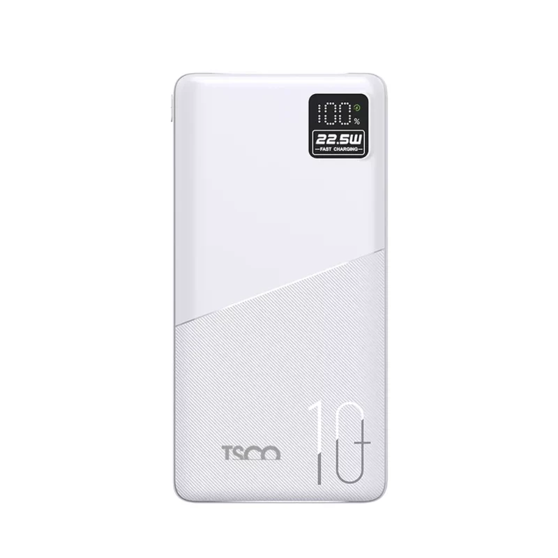 پاوربانک فست شارژ TSCO 10000mAh مدل TP 926 22.5W - سفید - تصویر 2