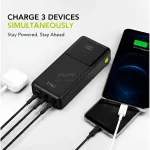 پاوربانک PD و فست شارژ KPG 30000mAh مدل PD-39 22.5W - مشکی - kZN (گارانتی شش ماهه Kezen) - تصویر 5