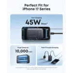 پاوربانک PD و فست شارژ Anker 45W 10000mAh مدل Nano A1638H11 - مشکی (گارانتی یکساله شرکتی) - تصویر 6