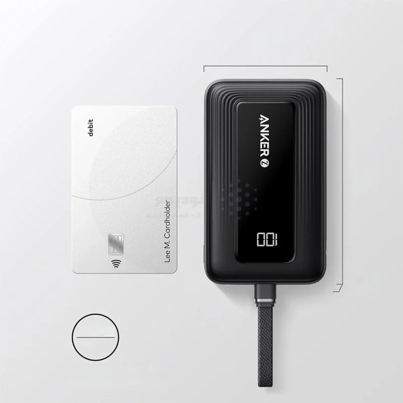پاور بانک فست شارژ Anker 30W 20000mAh مدل A1681H11 30W - مشکی (گارانتی یکساله شرکتی) - تصویر 3