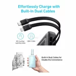 پاور بانک فست شارژ Anker 30W 20000mAh مدل A1681H11 30W - مشکی (گارانتی یکساله شرکتی) - تصویر 5