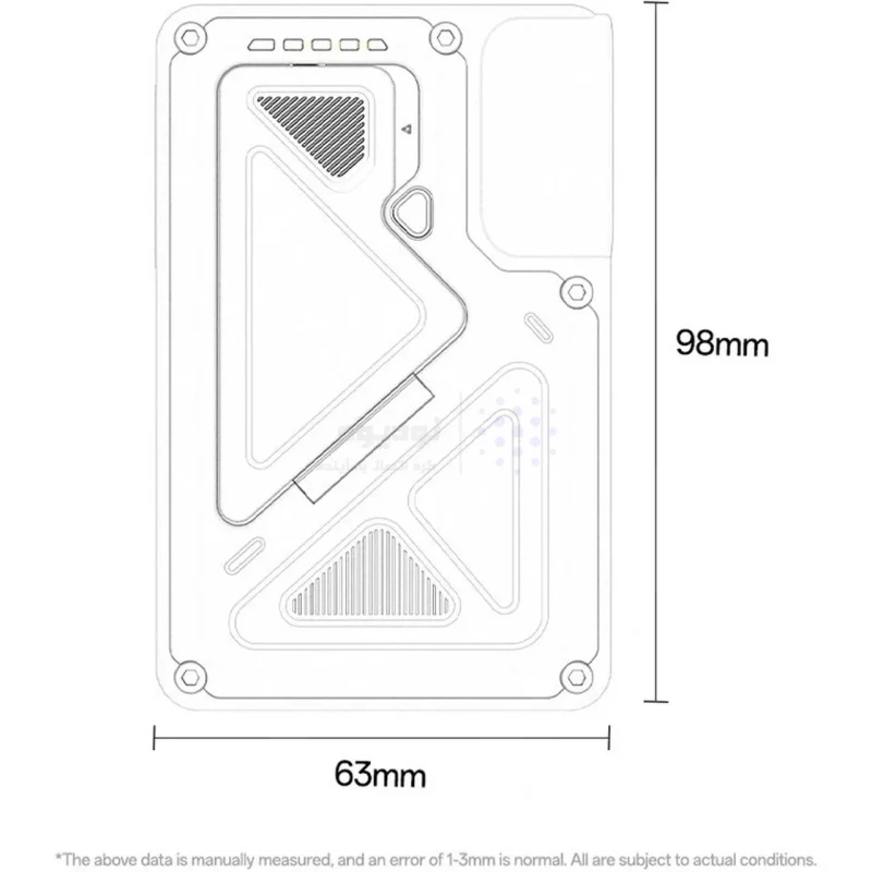 پاوربانک PD و فست شارژ Yesido 22.5W 20000mAh مدل MH103 - مشکی (گارانتی شش ماه تعویض نیکان همراه) - تصویر 8