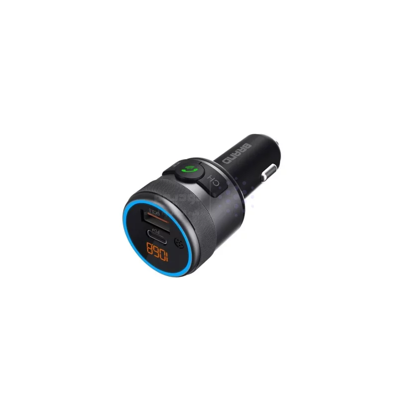 پخش کننده بلوتوث FM و شارژر فندکی خودرو Tsco مدل BFM 2210 - مشکی - تصویر 3