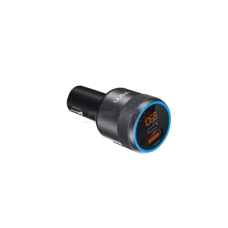 پخش کننده بلوتوث FM و شارژر فندکی خودرو Tsco مدل BFM 2210 - مشکی - تصویر 4