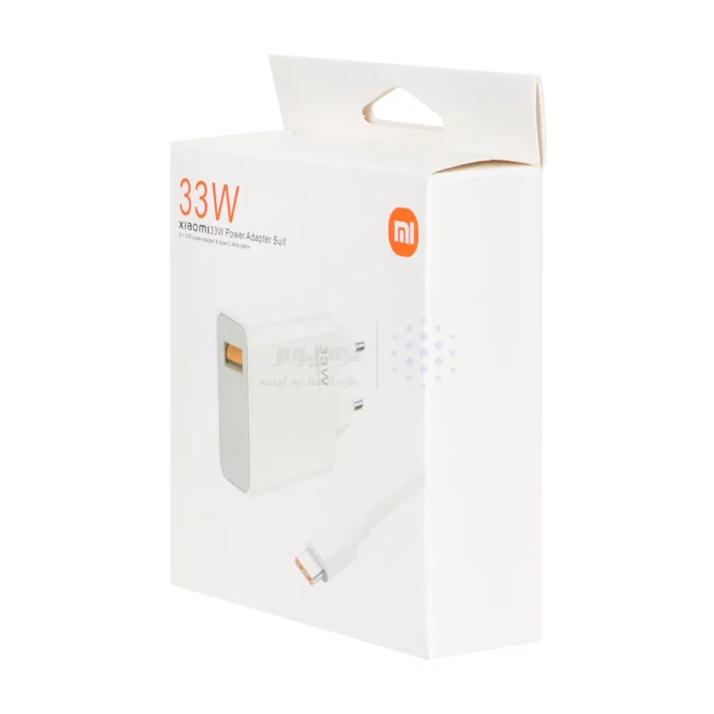 شارژر دیواری 33W فست تک پورت Xiaomi مدل MDY-11-EZ به همراه کابل شارژ Type-C - سفید - MMS (گارانتی شش ماهه YA) - تصویر 5