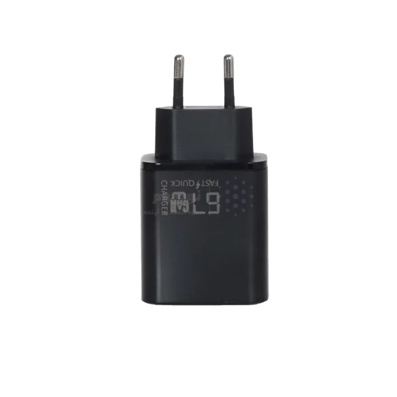شارژر دیواری PD و فست دو پورت 45 وات Tsco مدل TTC 108 به همراه کابل شارژ Type-C To Type-C- مشکی (گارانتی 12 ماهه TSCO) - تصویر 3