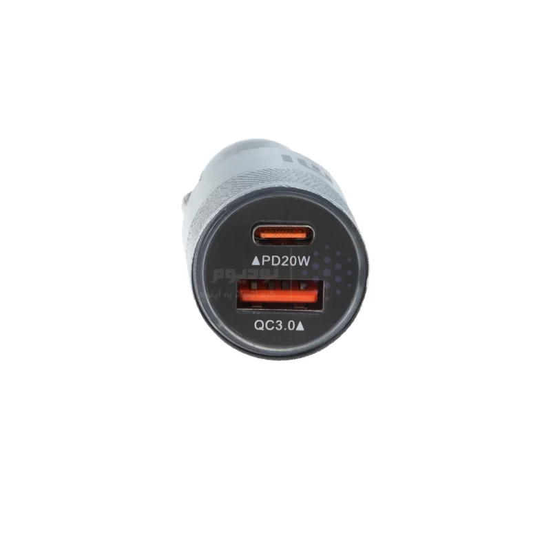 شارژر فندکی فست دو پورت Xiaomi مدل XM-02 120W - مشکی نقره ای - YSP - تصویر 4