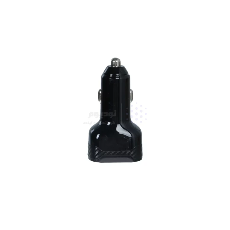 شارژر فندکی PD و فست سه پورت مدل X08 75W - مشکی - RYL - تصویر 3
