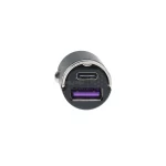 شارژر فندکی PD و فست دو پورت مدل C21 60W - مشکی - RYL - تصویر 4