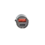 شارژر فندکی PD و فست دو پورت مدل C21 60W - خاکستری - RYL - تصویر 4