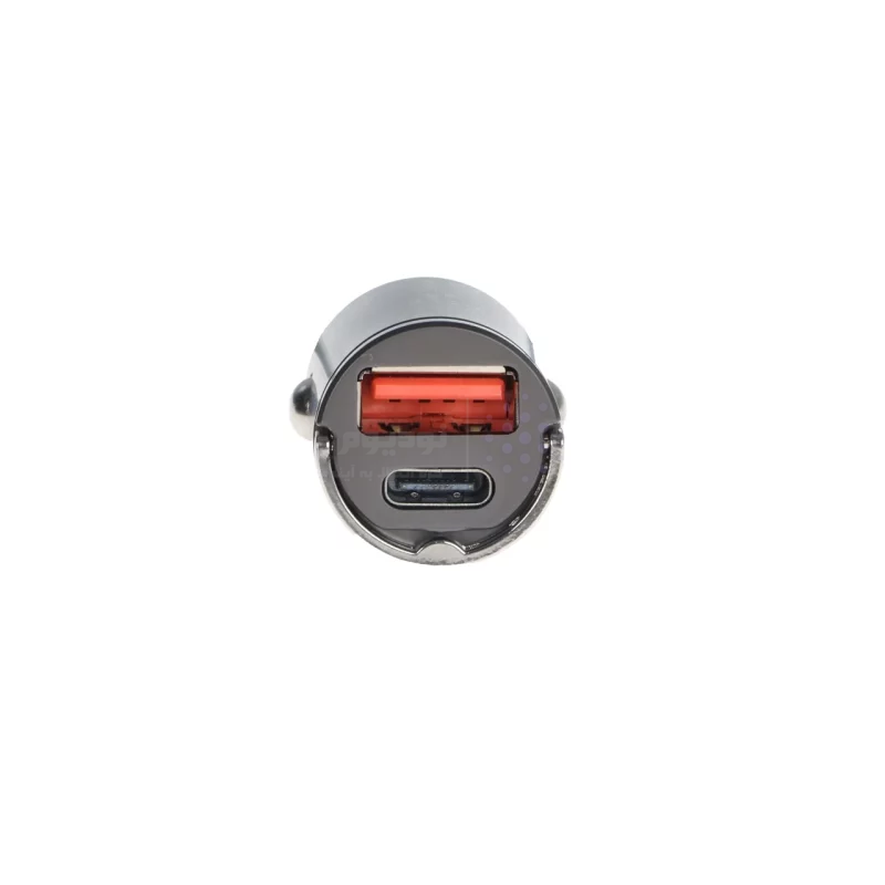 شارژر فندکی PD و فست دو پورت مدل C21 60W - خاکستری - RYL - تصویر 4
