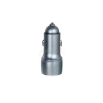شارژر فندکی PD و فست دو پورت مدل C15 60W - طوسی - RYL - تصویر 3