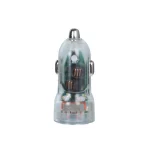 شارژر فندکی PD و فست دو پورت مدل T-XN022 38W - سفید - RYL - تصویر 3