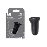 شارژر فندکی فست دو پورت SKYDOLPHIN مدل SZ09 15W - مشکی - RYL