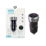 شارژر فندکی PD و فست دو پورت مدل WKN-733 55W - نقره ای مشکی - RYL