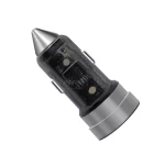شارژر فندکی PD و فست دو پورت مدل WKN-733 55W - نقره ای مشکی - RYL - تصویر 3
