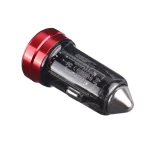شارژر فندکی PD و فست دو پورت مدل WKN-733 55W - قرمز مشکی - RYL - تصویر 4