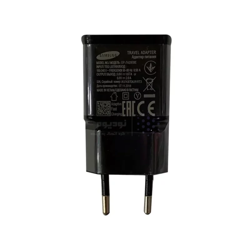 شارژر دیواری تک پورت SAMSUNG مدل TA20C S10 - مشکی - به همراه کابل YSP - Type-C - تصویر 3