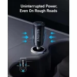شارژر فندکی فست دو پورت Anker مدل A2741H11 30W- مشکی (گارانتی شش ماهه شرکتی) - تصویر 3
