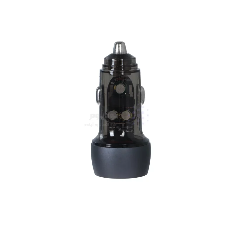 شارژر فندکی PD و فست دو پورت مدل C26 60W - مشکی - ASP (گارانتی شش ماهه آروین) - تصویر 3