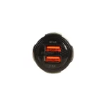 شارژر فندکی فست دو پورت V-Smart مدل VS-16 - مشکی - ASP (گارانتی شش ماهه آروین) - تصویر 3