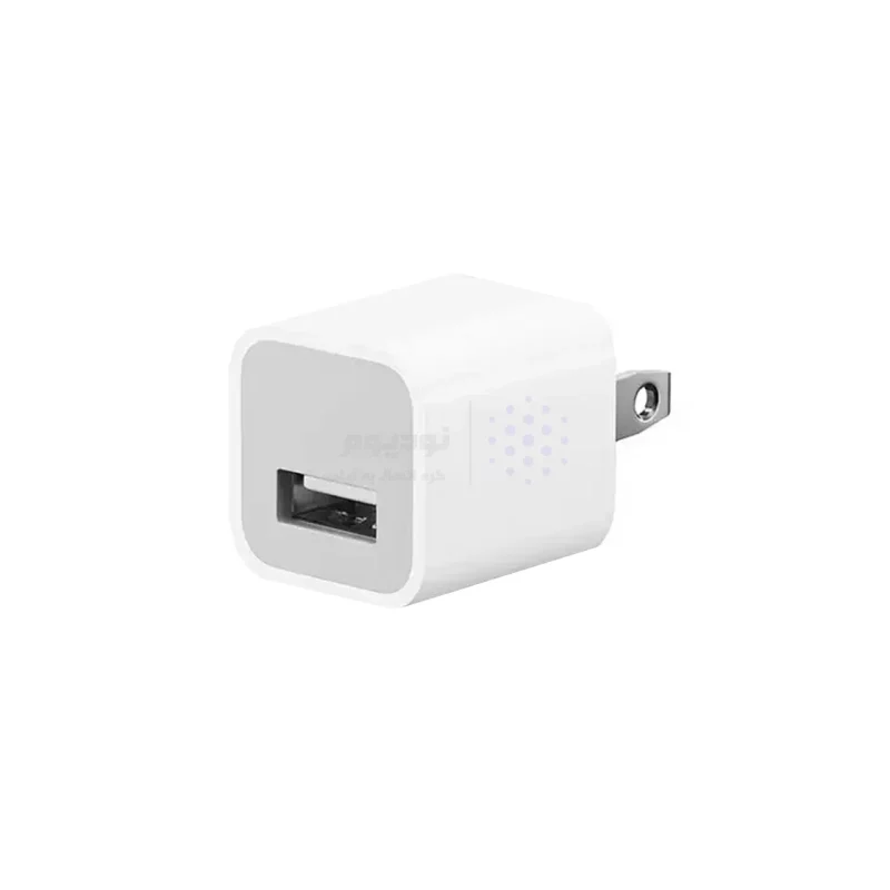 شارژر دیواری تک پورت Apple مدل MB707ZM/B - سفید - ASP (گارانتی شش ماهه آروین) - تصویر 3
