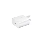 شارژر دیواری سه پین فست تک پورت Samsung مدل EP-TA800 25W - سفید - ASP (گارانتی شش ماهه آروین) - تصویر 3
