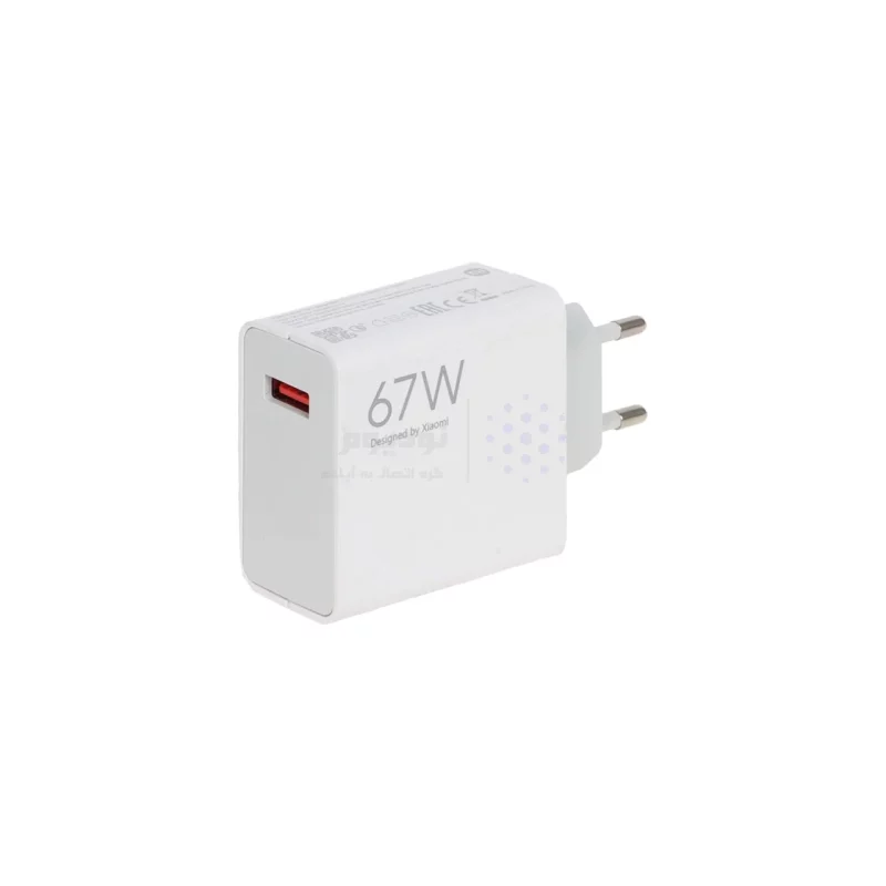 شارژر دیواری فست تک پورت Xiaomi King Cell مدل MDY-12-EH 67W - سفید - ASP (گارانتی شش ماهه آروین) - تصویر 3