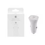 شارژر فندکی PD و فست تک پورت Apple مدل AP1314 20W - سفید - RYL - اصلی - (گارانتی 3 ماهه شرکتی)