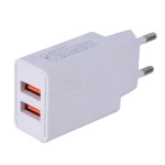 شارژر دیواری فست دو پورت SKY DOLPHIN مدل SC03T 12W به همراه کابل شارژ Type-C - سفید - TCO - تصویر 3