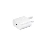شارژر دیواری سه پین PD و فست تک پورت Samsung مدل EP-TA800 25W - سفید - DST (گارانتی شش ماهه شرکتی) NFC - درجه یک - تصویر 3