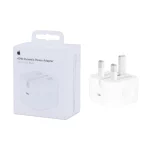شارژر دیواری سه پین Apple مدل MGTV4ZE/A A3353 40W With 60W Max - سفید - BSA