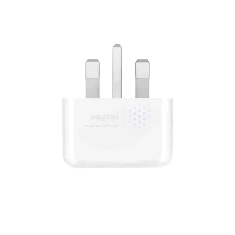 شارژر دیواری سه پین Apple مدل MGTV4ZE/A A3353 40W With 60W Max - سفید - BSA - تصویر 3