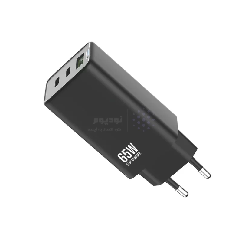 شارژر دیواری PD و فست سه پورت TSCO مدل TTC 71 65W - مشکی - تصویر 3