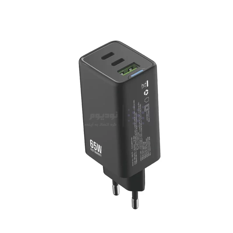 شارژر دیواری PD و فست سه پورت TSCO مدل TTC 71 65W - مشکی - تصویر 5