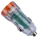 شارژر فندکی دو پورت SKY DOLPHIN مدل SZ24 - نارنجی - TCO - تصویر 4
