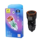 شارژر فندکی دو پورت SKY DOLPHIN مدل SZ24 - مشکی - TCO