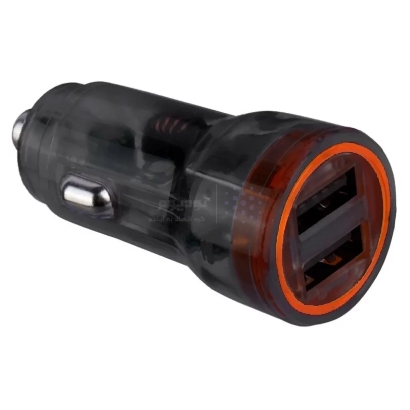 شارژر فندکی دو پورت SKY DOLPHIN مدل SZ24 - مشکی - TCO - تصویر 3