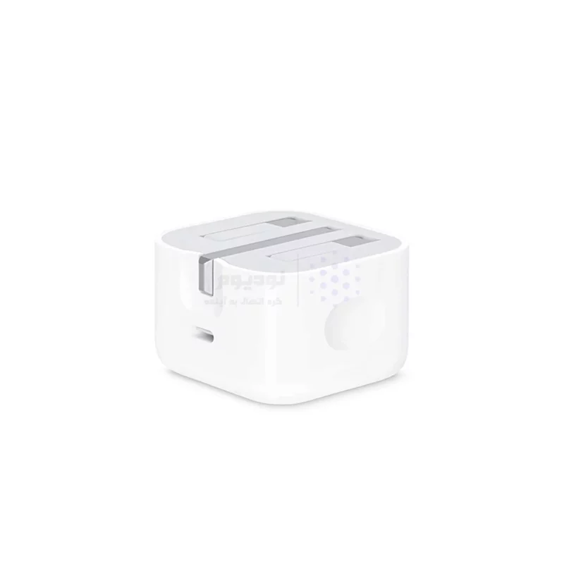 شارژر دیواری سه پین Apple مدل MUVT3B/A A2344 20W - سفید - اصل چین - kZN (گارانتی 12 ماهه Kezen) - تصویر 3