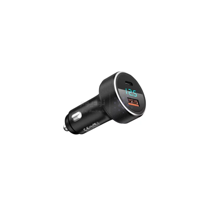 شارژر فندکی فست و PD دو پورت Remax مدل RCC215 58.5W - مشکی - تصویر 3