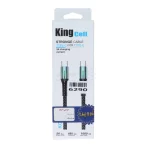 کابل شارژ کنفی فست King Cell Type-C to Type-C مدل KC-B23 - مشکی - ASP (گارانتی شش ماهه آروین) - تصویر 3