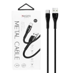کابل شارژ yesido Data Cable-CA43 Type-C-مشکی (گارانتی 12 ماه تعویض نیکان همراه)