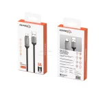 کابل شارژ فست Advance Media Type-C مدل A-C3 - مشکی (گارانتی یکساله ویستا حافظه) - تصویر 3