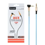 کابل 1.2 متری Pioneer Aux مدل Pi-S720 - آبی - ASP (گارانتی شش ماهه آروین)