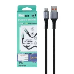 کابل شارژ فست آیفون King Cell مدل KC-B24 - مشکی - ASP (گارانتی شش ماهه آروین)