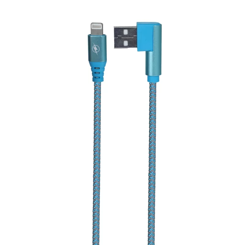 کابل شارژ آیفون - آبی - AZR - تصویر 2