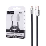 کابل شارژ فست آیفون SKY DOLPHIN مدل S36L - مشکی - TCO