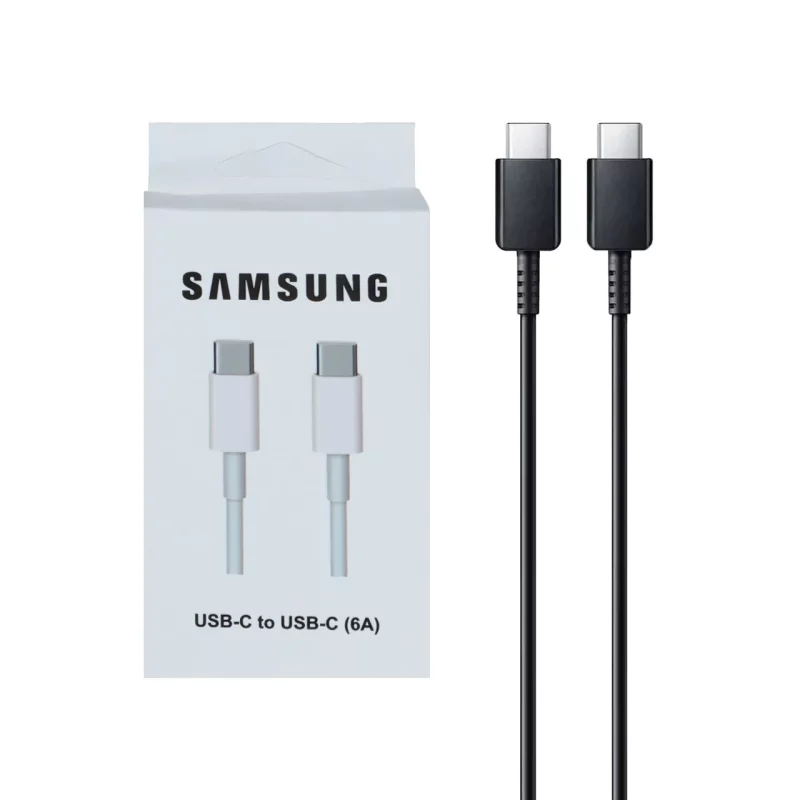کابل شارژ فست Samsung Type-C To Type-C مدل EP-T2510 - مشکی - تصویر 2